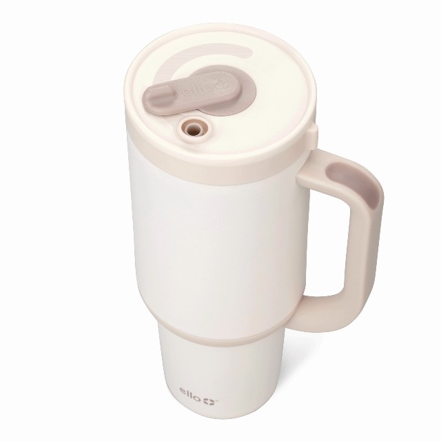 Ello Oasis Vaso Térmico de Acero Inoxidable 30oz con Pajilla, Color Main Squeeze miniatura 7