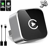 CarPlay Wireless Adapter & Android Auto Wireless Adapter - 2026 Upgraded, Converts Wired Android Auto & Car Play to Wireless, Plug & Play, Wireless Android Auto Adapter UK, Wireless CarPlay Adapter UK