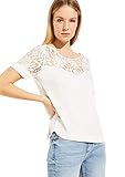 100% Viskose COMMA 81.004.12.3277 Bluse Damen, Weiß (0120 white), 40 EU