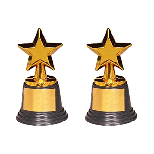 Toyvian 20 Pcs Star Trophy Trophy Trophy Cup Trophy Trophy Trophy Mini Plastic Trophy