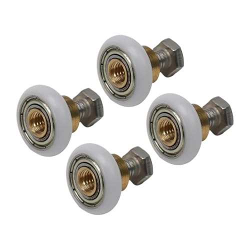 Ruedas de mampara de ducha 27mm para reparar puertas atascadas