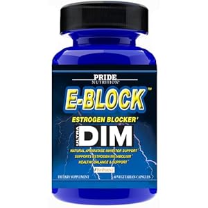 Pride Nutrition E-Block DIM Supplement 700MG Extra Strength Estrogen Blocker | Hormone Balance for Men and Women | M e n o p a u s e, Acne, Hot Flashes Relief, PCT & P r o s t a t e Support 60 Ct.