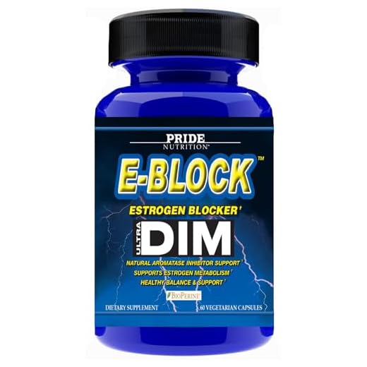 Estrogen Blocker for Men & Hormone Balance for Women- E-Block- Natural PCT Aromatase Inhibitor Anti Estrogen Acne Support Formula Post Cycle Therapy Supplement Plus DIM, Calcium-d-glucarate, Chrysin