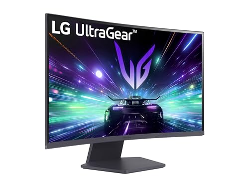 UltraGear 27GS60QC Monitor Gaming 27" Curvo QHD (2560x1440), 180Hz, 1ms, AMD FreeSync Premium, HDR 10, HDMI 2.0, DisplayPort 1.4, AUX, Flicker Safe, Nero - Monitor - Immagine 10