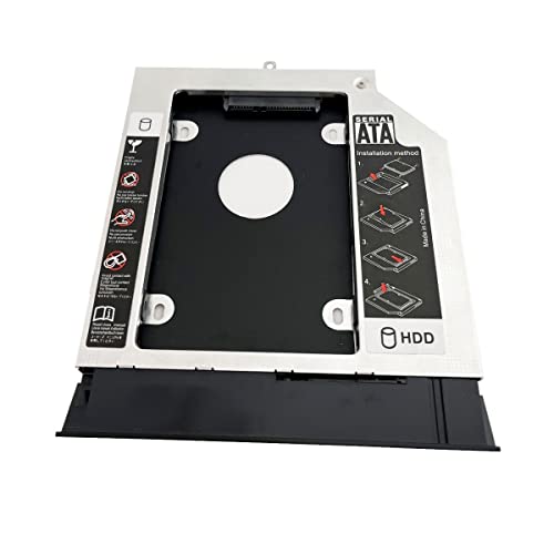Caddy para segundo disco duro SSD HDD 2.5" para Lenovo V110-15 miniatura 1