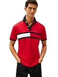 Tommy Hilfiger Men's Flag Pride Polo Shirt in Custom Fit