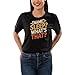 Fun Funny T-Shirt with Name Comedy Fashion Laugh - Sleep? What's That? Black