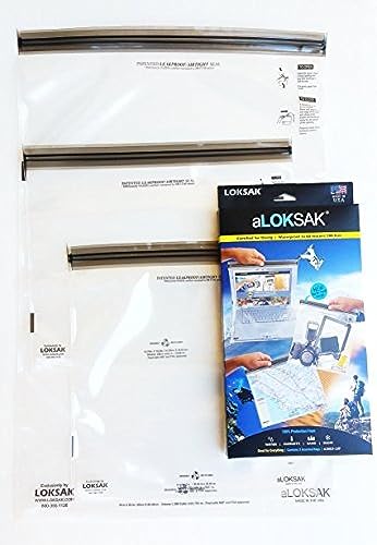 LOKSAK aLOKSAK Resealable Bags Large Multi-Pack (Set of 3 - 12X12