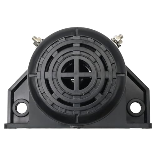 Aynaxcol Back-up Alarm 12V-48V 110DB Backup Horn Reverse Beeper Warning Alarm Reversing Horn with Loud Beeper Tone for Trucks Lorry Van Forklift Heavy Construction Vehicles(Round)