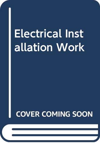 Electrical Installation Work 0582426227 Book Cover