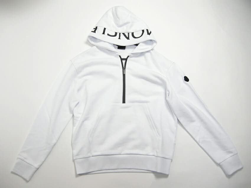 【美品/人気モデル】MONCLER フードロゴ　パーカー　Lサイズ　2023AW MONCLER】ロゴ ジップアップ パーカー (MONCLER/パーカー・フーディ