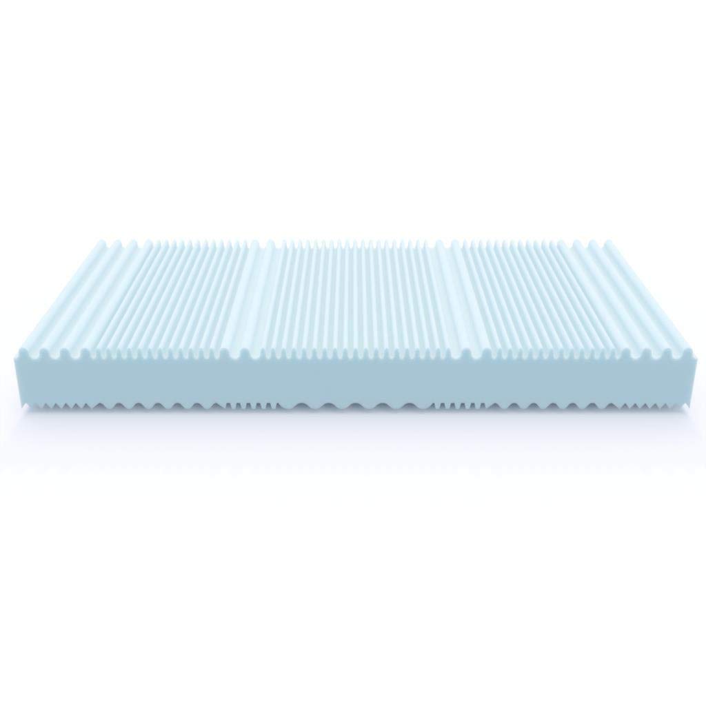 MSS e.K. Aqua Deluxe - 7 Zonen Wellness Kaltschaummatratze 16 cm (Kernhöhe 14 cm) - Härtegrad H4 & H5 - Matratze Wendematratze Kaltschaum Oeko-TEX - (140 x 200 cm, H4 / H5)