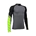 Under Armour Boys' ColdGear Armour Up Mock, Graphite/Black, Youth Medium