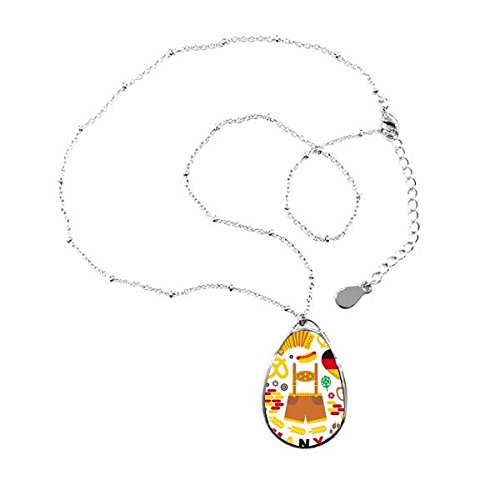 Collier motif Allemagne pour afficher son identité culturelle avec élégance