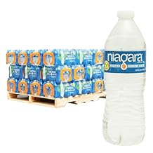 Niagara Drinking Water, 16.9 oz Bottles, 24 Pack, 42 Cases, Purified Water, 1008 Total Bottles, Ambient Storage