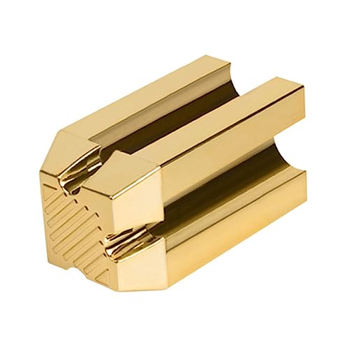 Outanaya 2 Pcs Cosmetic Sharpener Eyeliner Pencil Sharpener Eyebrow Pencil Collect Excess Shavings Four Sides Slots Design