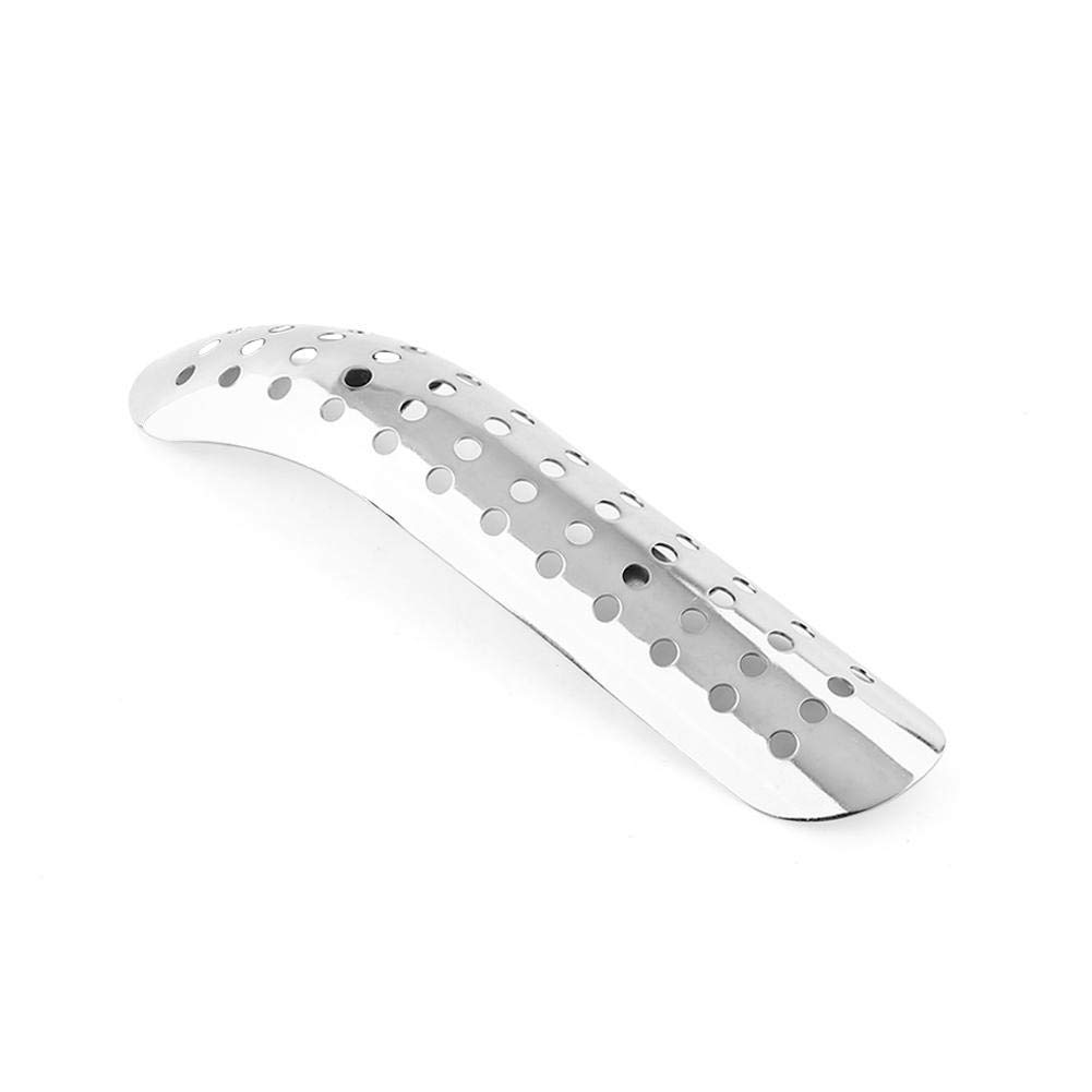 Qiilu Protezione Termica per Moto Scudo Termico Universale Scudo Termico di Scarico Moto Curva Moto Universale 50mm-70mm Coperchio Scudo Termico Foro Tubo di Scarico con 2 Morsetti(Argento)