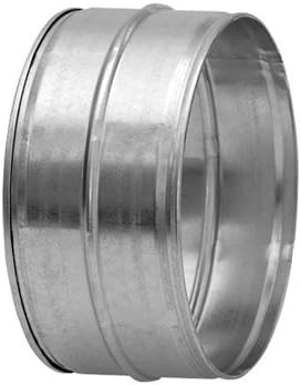 Metal Ducting Male Sleeve Connector 100mm / 4 inch Standard Coupling