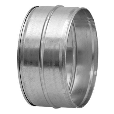 I-Sells Men's Silver Metal Ducting Sleeve Connector 100Mm / 4 Inch Standard Coupling