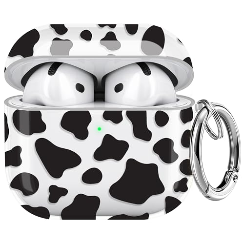 Coque AirPods 4 mignonne avec mousqueton pour femmes et hommes