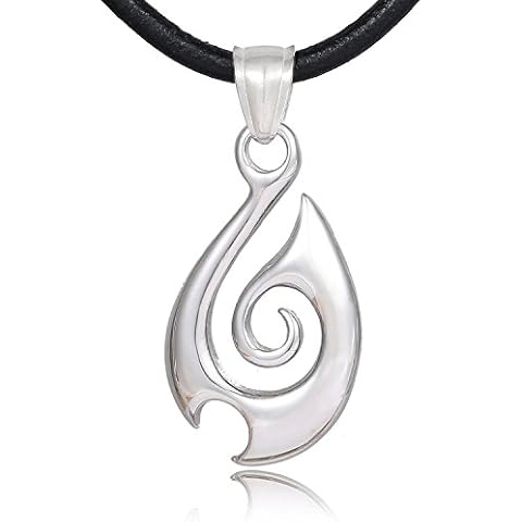 Collier en cuir DonDon avec pendentif Cover