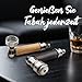 SPIPER Tobacco Pipe Set, 2-Pack Metal Pipe For Travel, Pipe Kit with Bottle, Steel Tool & Pouch, Compact Pipe Accessories Gift Set