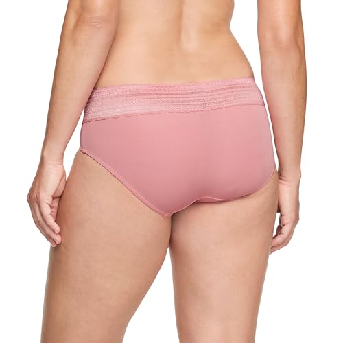 Image of Warner's womens No Pinching No Problems Dig-free Comfort Waist With Lace Microfiber Hipster 5609j