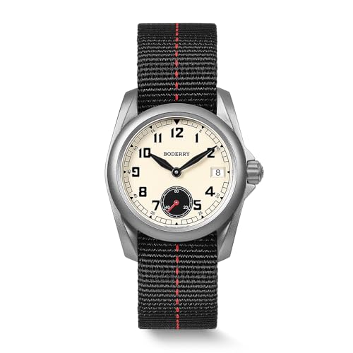 BODERRY Voyager S72 Titanium Field Watch