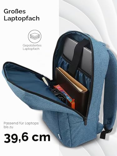 Lenovo 39,6 cm Casual Backpack B210 – Blau – Ansicht 4