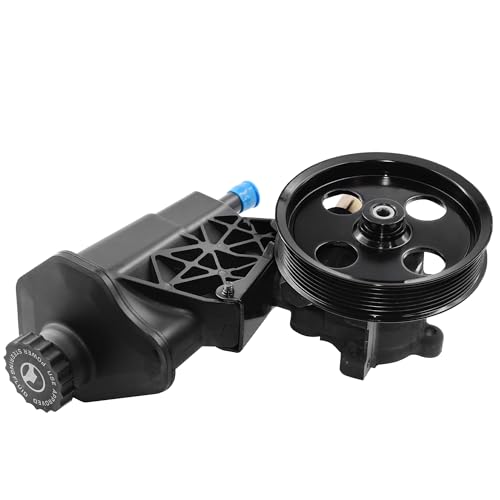 BasaltAuto Power Steering Pump with Pulley and Reservoir 20-70269 96-70269 Compatible for 2002-2007 Dodge Ram 1500
