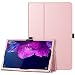 Produktbild Fintie Hülle für Lenovo Tab P11 (TB-J606) / P11 Plus (TB-J616/TB-J607) 11", Folio Kunstleder Schutzhülle mit Auto Schlaf/Wach Funktion Stylus Loop für Lenovo Tab P11 & P11 Plus 2021, Roségold