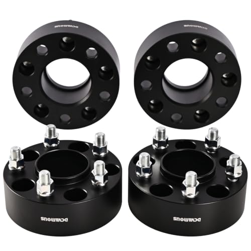 4pc Forged 5x4.5 Hubcentric Wheel Spacers 2 Inch M12x1.5 Studs 64.1mm Hub by DCVAMOUS - Used condition - US$73.74