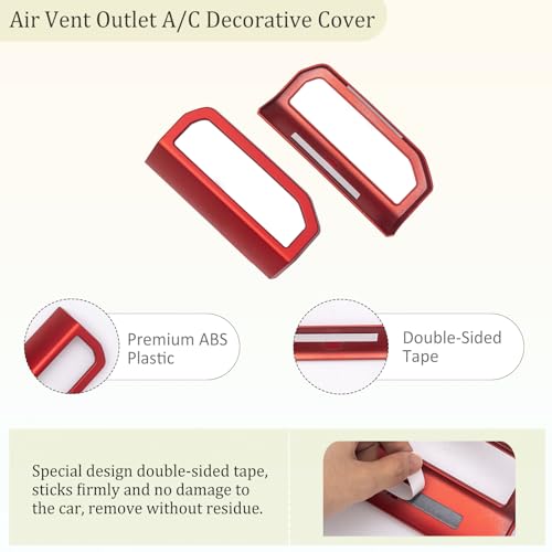 Image of JDMCAR Vent Trim Cover for Toyota Tacoma 2024-2026 4Runner 2025 2026