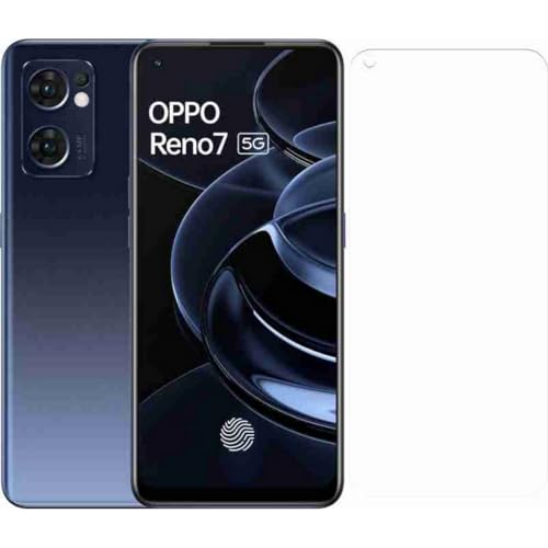 Image of Embed HD-Clear Screen Guard for Oppo Reno 7 - Harder or Durable Plastic & More Impact-Resistant Than Glass, with Free Installation Kit