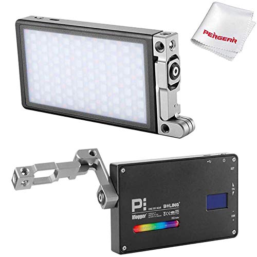 Panneau LED RGB Boling BL-P1 - 2500K-8500K - Rechargeable | Pour Vidéo, Photo, Vlog - Effets Lumineux Inclus