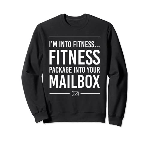 Delivery Driver Postal Worker Mail Carrier Fitness Package Sudadera