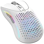 GLORIOUS Gaming Model D 2 Wireless Gaming Mouse - Superlight 66g, up to 210 hr Battery Life, 26K Optical Sensor, 6 Programmable Buttons, Ergonomic, 80 Million Clicks, FPS, MMO, MOBA - White