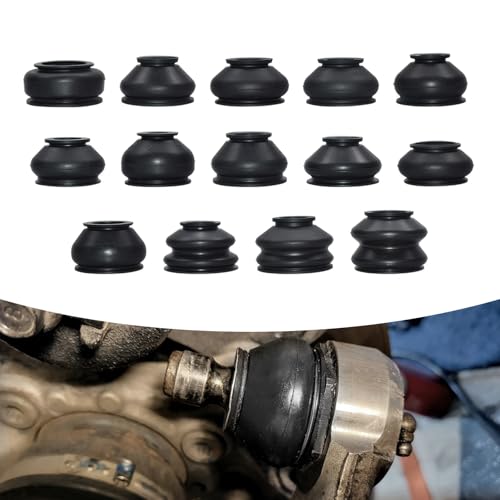 yorpyep 14 PCS Tie Rod Boot, Water-proof Ball-and-socket Joint Dust