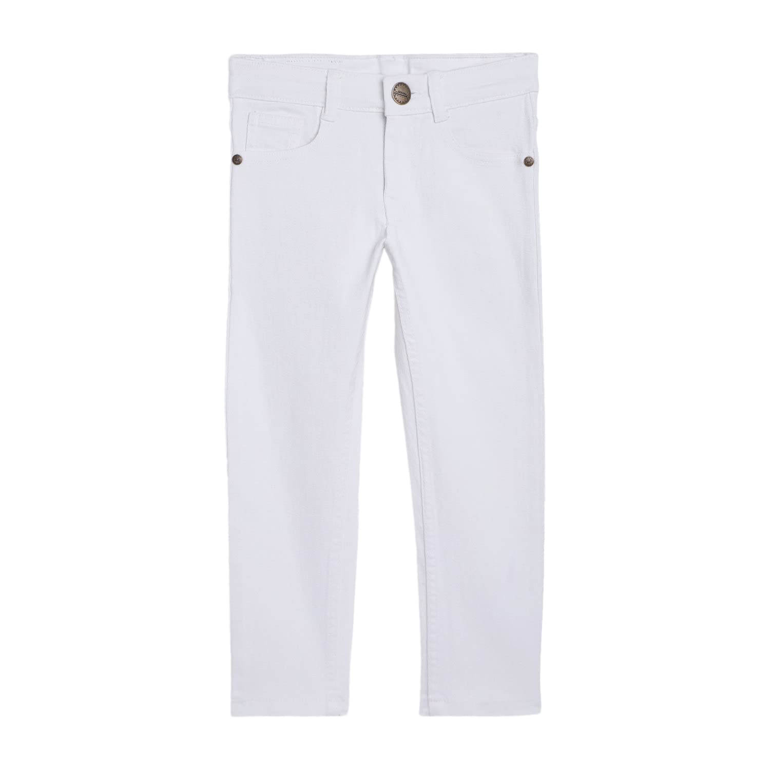 Urbano Juniors Boys White ' Jeans, 8-9 Years