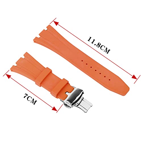 Image of GA2100 Stainless Steel Watch Case with Metal Watchband and Rubber Strap Mod Kit - Compatible with GA-2100 /GA-2110 /GA-B2100 Series - Watch Part Replacement