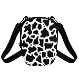 Suobstales Cow Print Messenger...