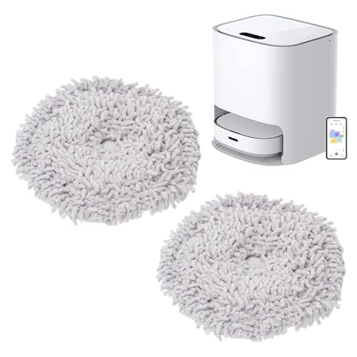 Image of Mumusuki 2 PCS Replacement Mop Cloth Bracket with Magnetic Design, Strong Water Absorption for W10 W10 PRO Sweeper
