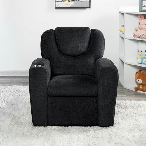 HomeStock Suri Recliner Black/Chenille/Recliner