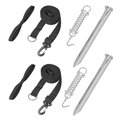 Moritz Sturmband 2X 3M für Vorzeltschlaufen außen Wohnmobil Wohnwagen I Sturmsicherung Sturmleine Abspannseil Abspannband Abspannset Kassettenmarkisen Markisenschiene