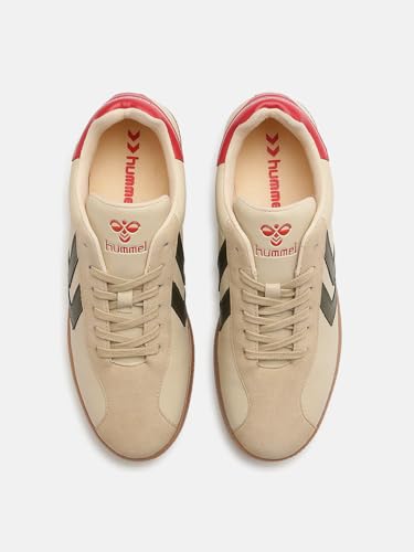 Image of hummel Classic Triumph Casual Suede Sneaker for Men Lightweight with Synthetic Suede Enhanced Comfort Cushioned Insole and Slip-Resistance Work and Play Business Casual Shoes