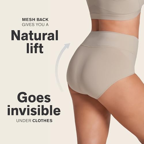 Leonisa Slimming High Waisted Compression Panties - Tummy Control Underwear for Women3