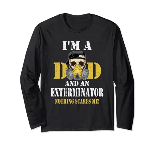 Exterminator Tee Funny Pest Control Professional Gift Long Sleeve T-Shirt