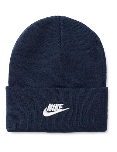 Nike Peak Futura Beanie, Obsidian/White, 1SIZE