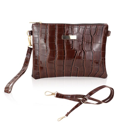 Small Crossbody Purse, PU Leather Womens Crossbody PurseWristlet Purses for Women, Small Crossbody Bag for Phone