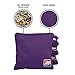 ACA Daily 66x Regulation Cornhole Bags Weather Resistant Resin Filled 6x6 Set of 4 Purple